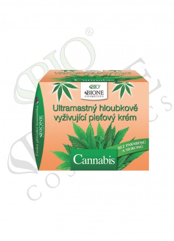 Bione Cannabis Cannabis Ultra Greasy Deeply Nourishing Facial Cream 51 ml