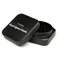 Royal Queen Seeds Kovová Hranatá Drtička, 2 řásti, 55 mm