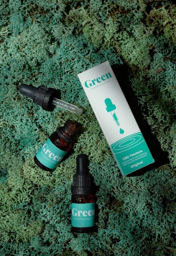 Green Pharmaceutics CBD Оригинална тинктура - 10%, 1000 mg, 10 ml