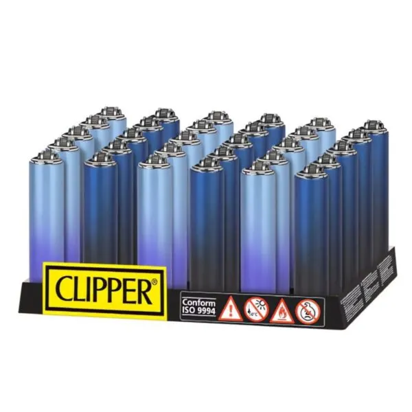 Clipper Micro Metal – Gradient Albastru (30 buc.)