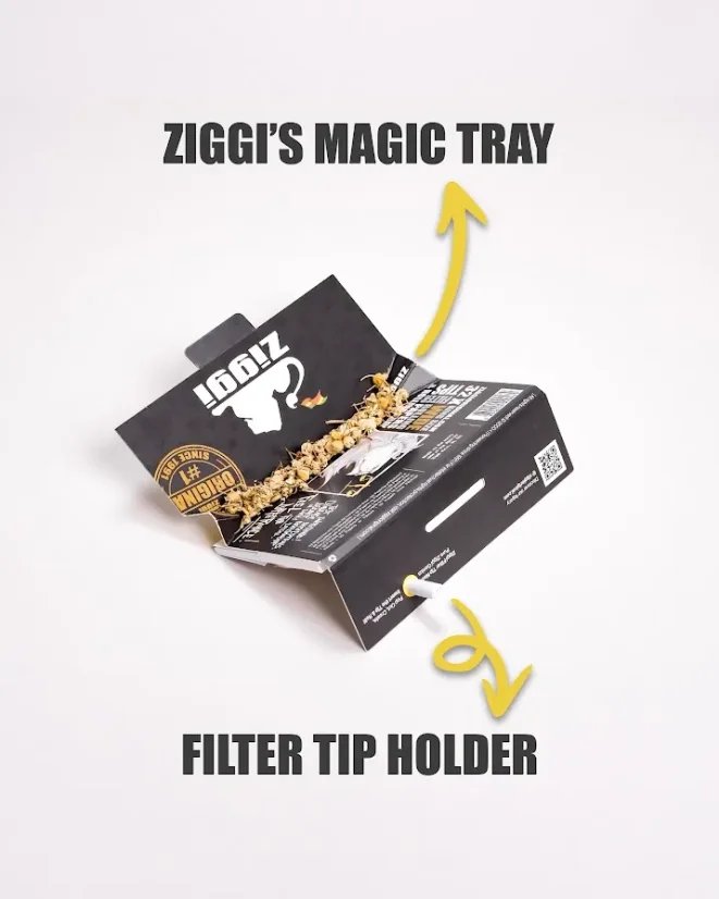 Ziggi Original Wide Extra, 32 feuilles à rouler + 32 filtres en carton