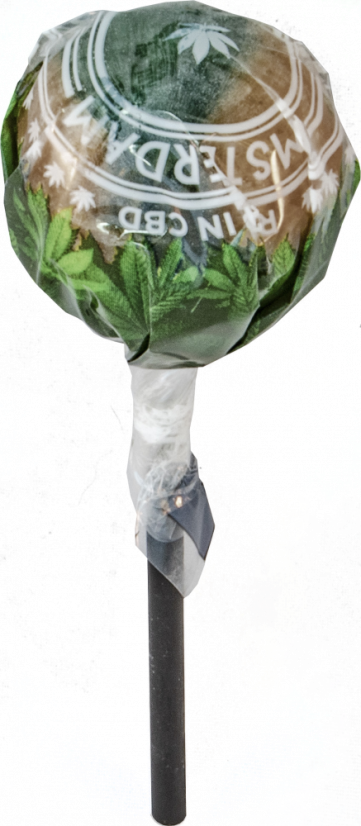 Sucettes au hasch au cannabis – Carton présentoir (70 sucettes), 1260 g