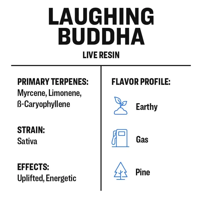 True Terpenes Levende Resin Laughing Buddha (2 ml - 960 ml)