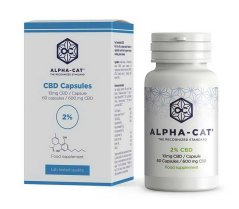 Alpha-CAT CBD kapsle 60x10mg, 600 mg