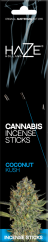 Haze Cannabis rökelsestickor Coconut Kush